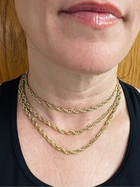MCM Vintage ‘Coro’ RARE multi strand choker